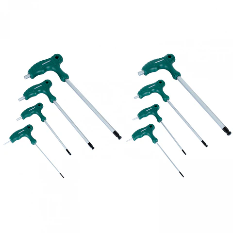 Juego de llaves hexagonal tipo t 8 pcs Jonnesway H10MB08SP