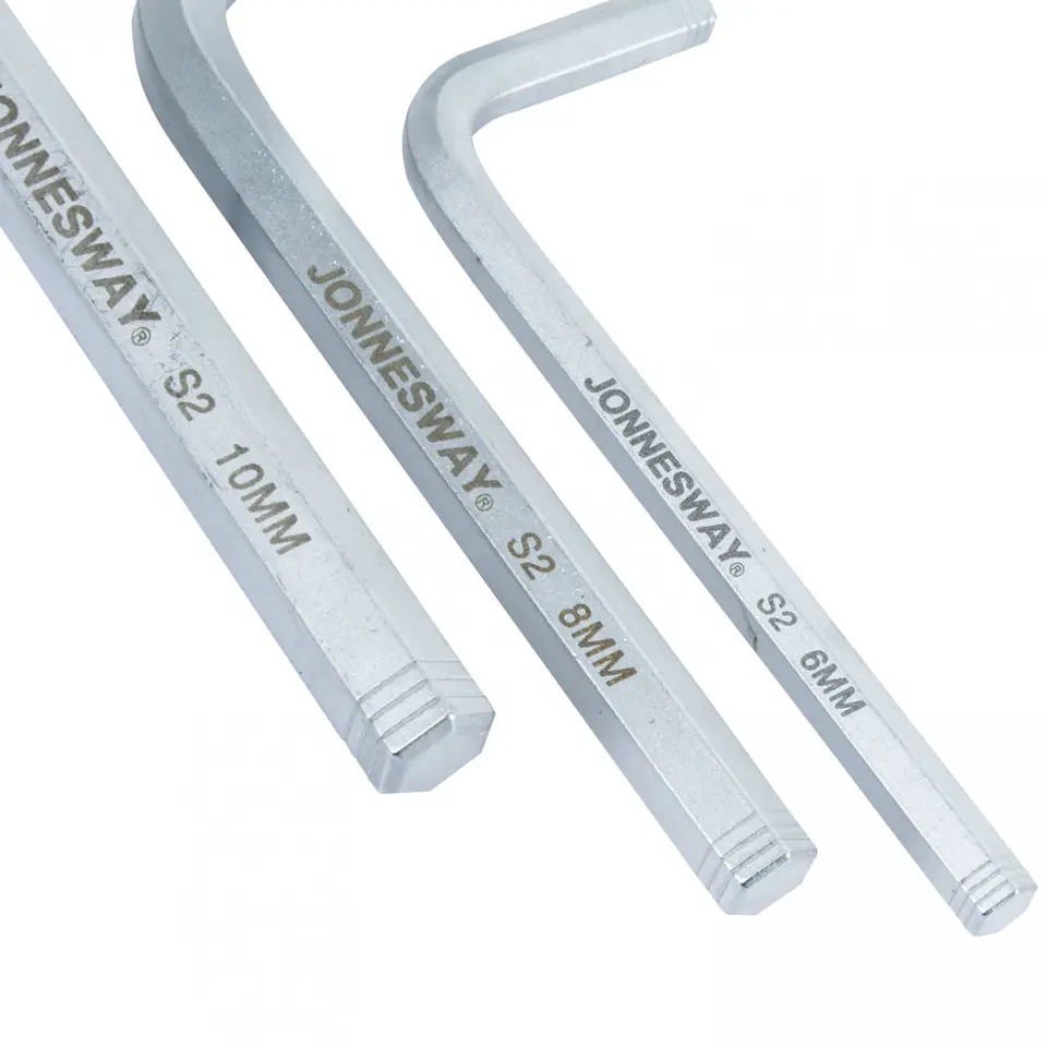 Juego de llaves hexagonales cortas 9pcs Jonnesway H01SA109S 4