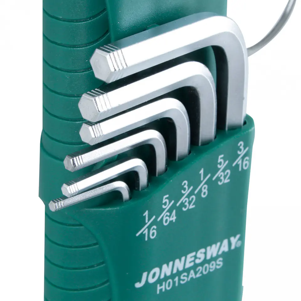 Juego de llaves hexagonales cortas Jonnesway H01SA209S 4