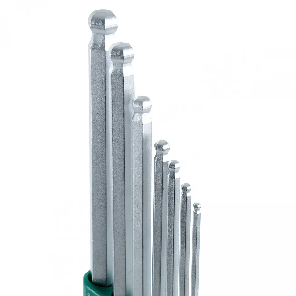Juego de llaves hexagonales punta bola 7 pcs Jonnesway H05SM207S 3