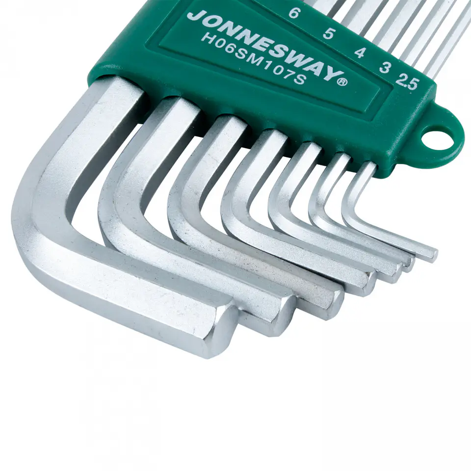 Juego de llaves hexagonales punta bola 7 pcs Jonnesway H06SM107S 3