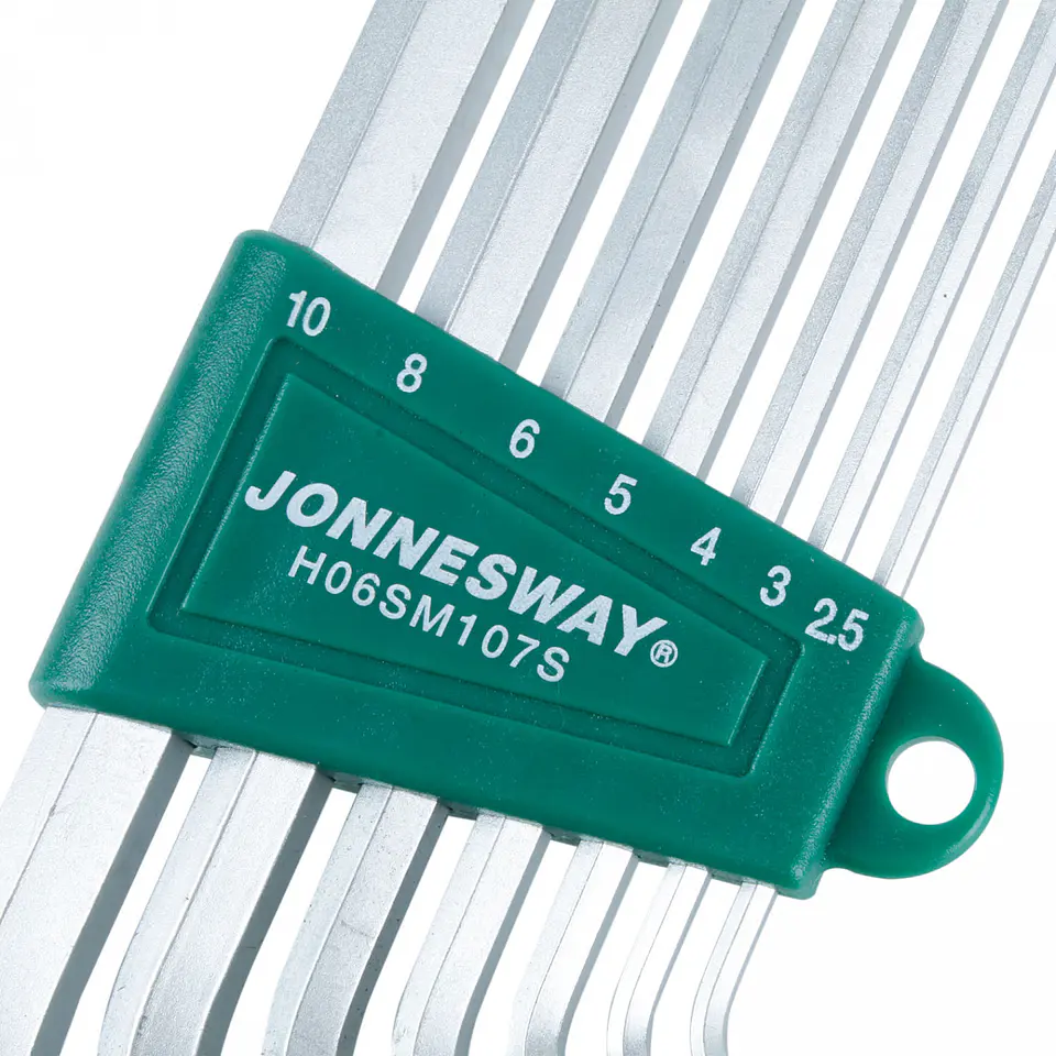 Juego de llaves hexagonales punta bola 7 pcs Jonnesway H06SM107S 6