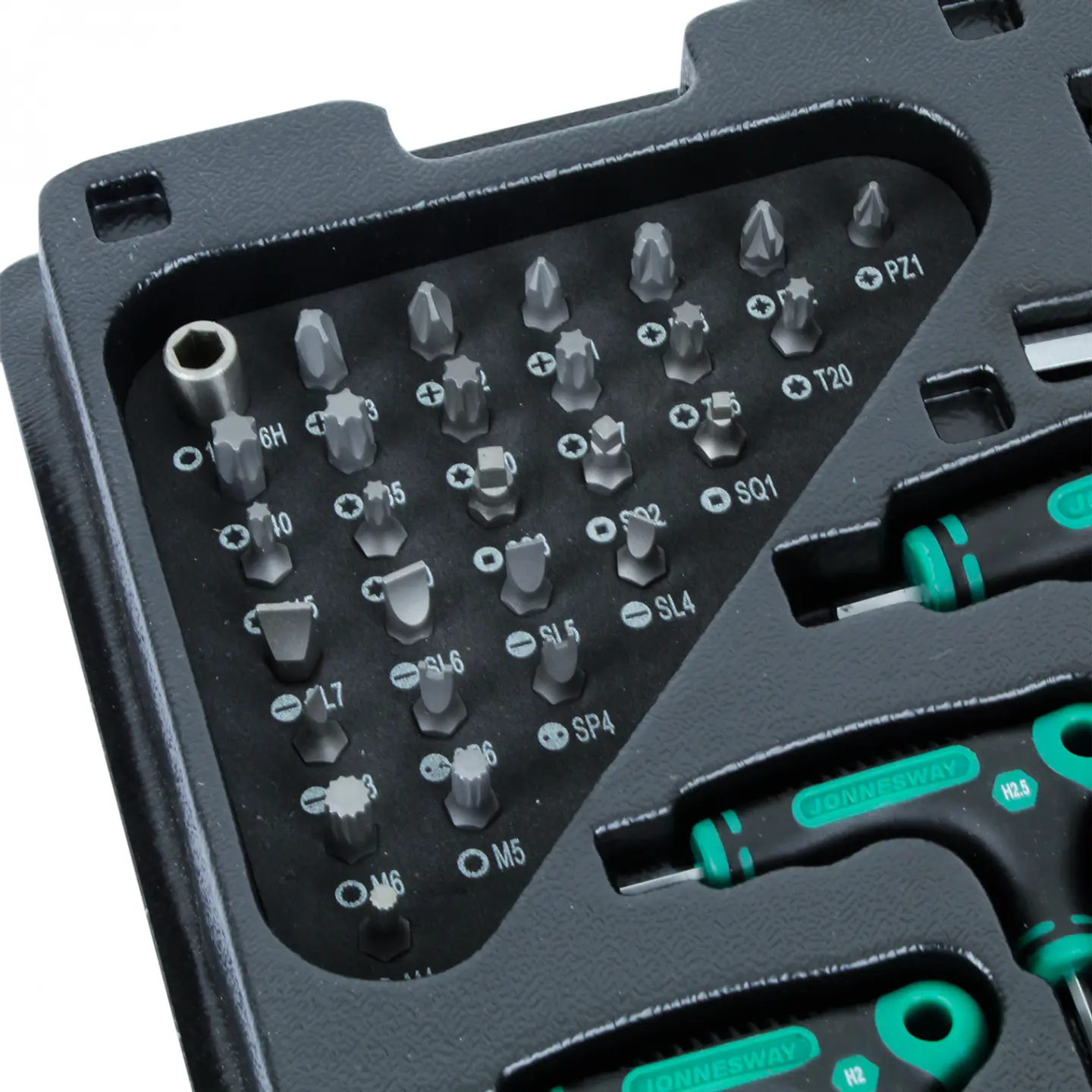 Juego de llaves hexagonales punta bola 9 pcs Jonnesway H20MB1037S 3