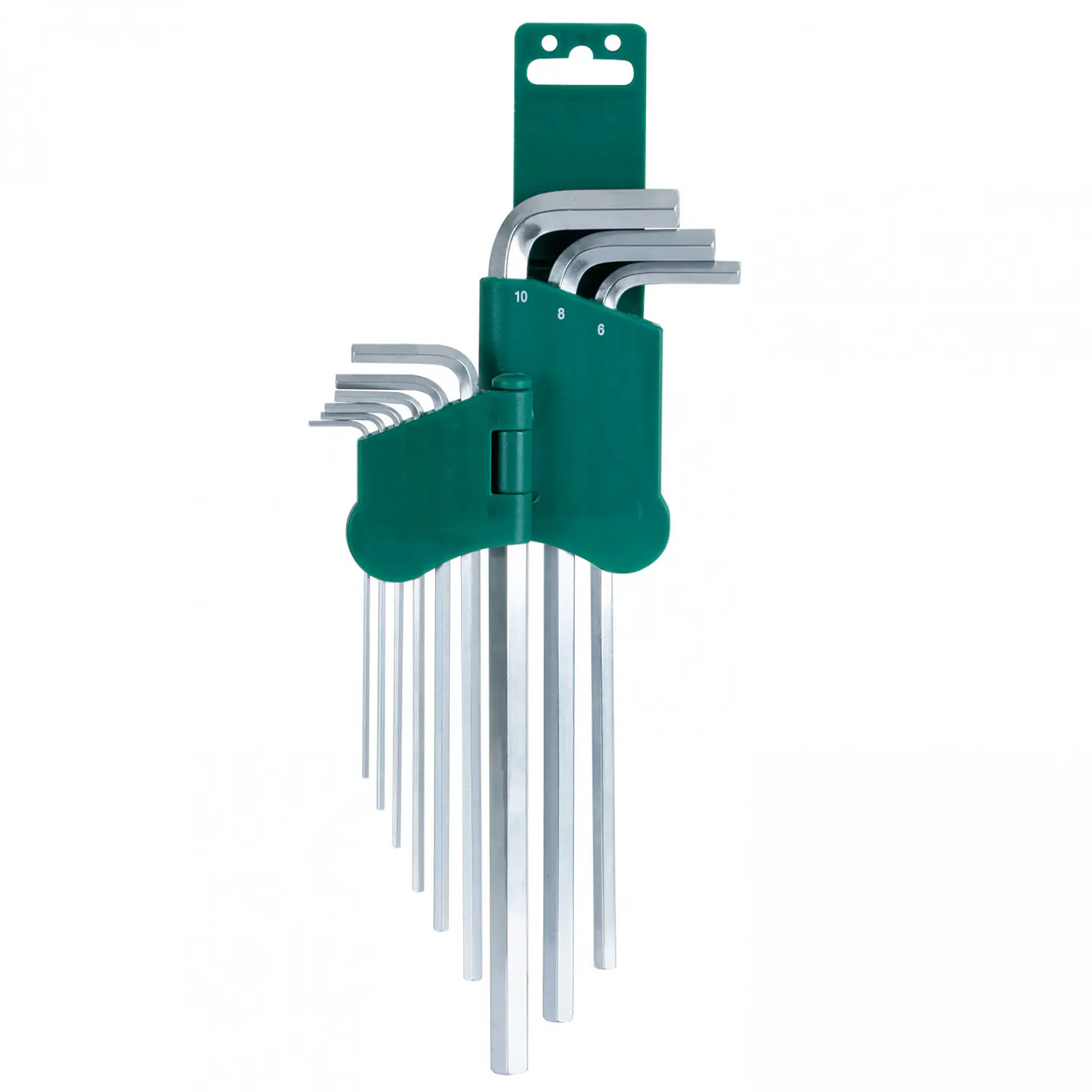 Juego de llaves hexagonales punta plana 9 pcs Jonnesway H03S109S 1