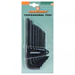 Juego de llaves hexagonales punta plana 9p Jonnesway H02B209S - Miniatura 4