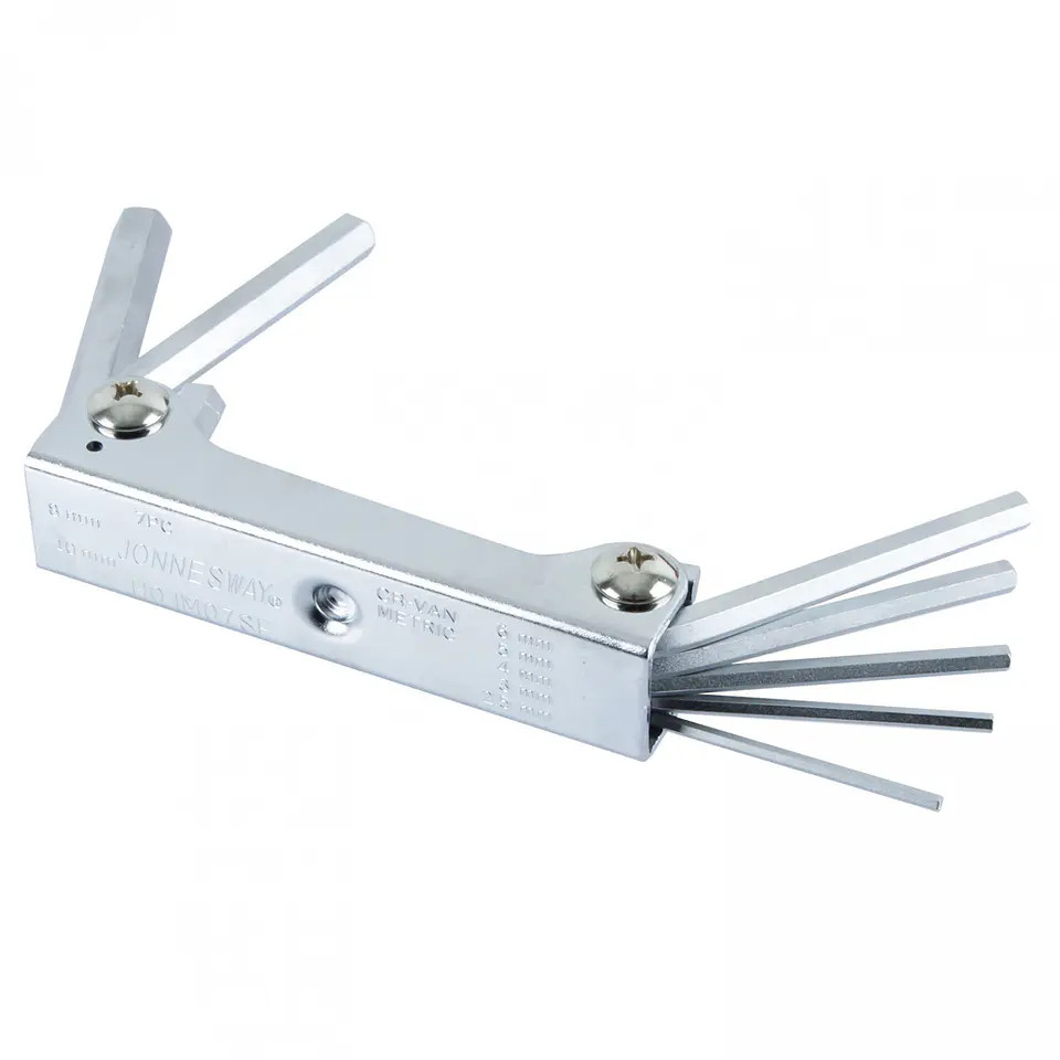 Juego de llaves tipo navaja 7 medidas Jonnesway H01M07SF 1