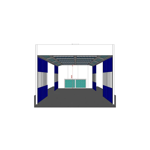 Zona de preparación ACO Automotriz WLD-PS-B1