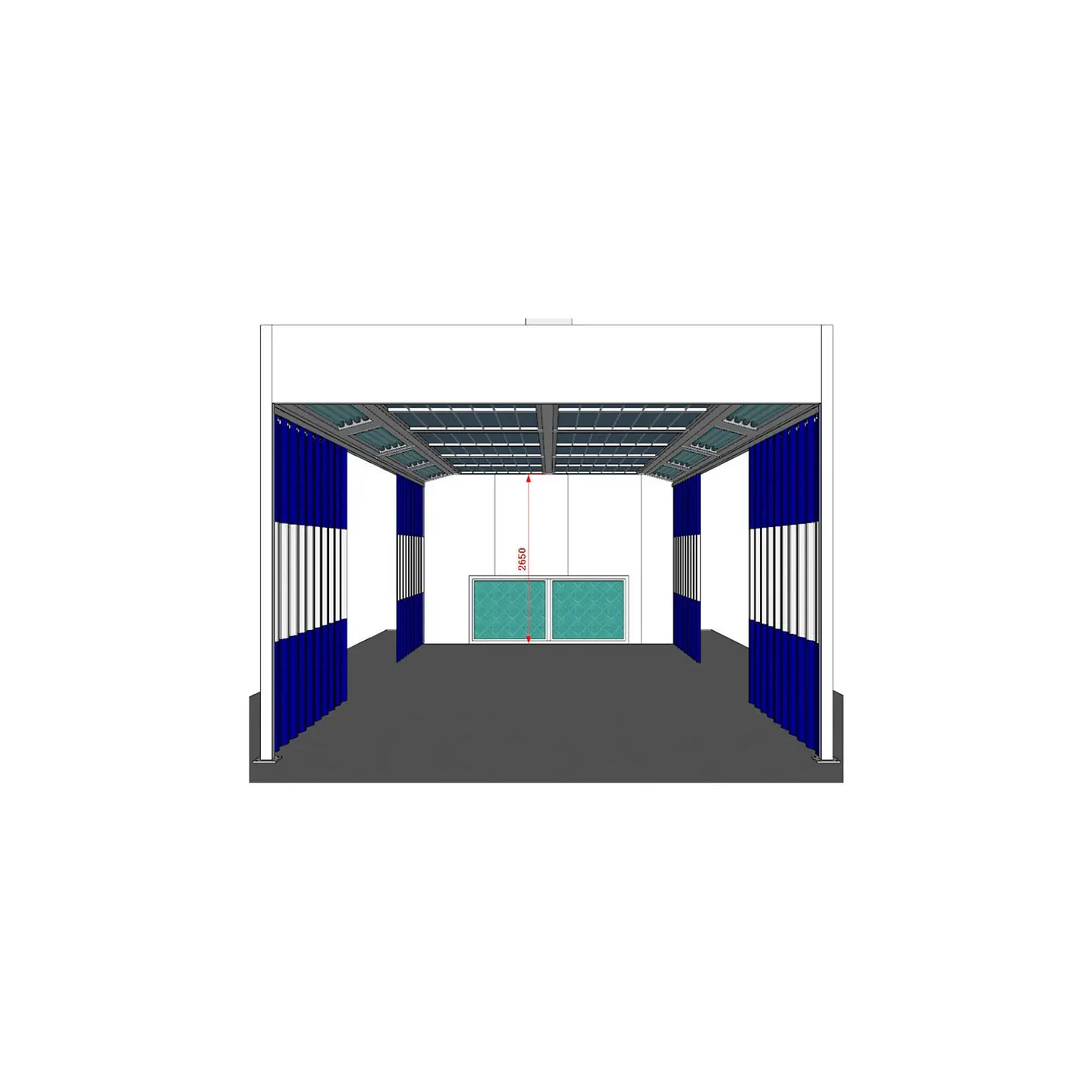 Zona de preparación ACO Automotriz WLD-PS-B1 2