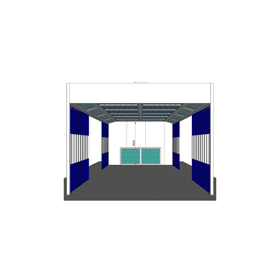 Zona de preparación ACO Automotriz WLD-PS-B1 2