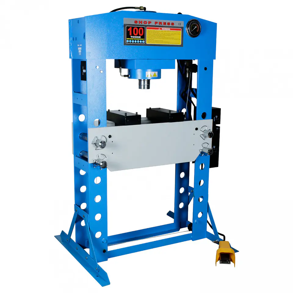Prensa hidroneumática Handijack HJ0813CE, 100 toneladas 3