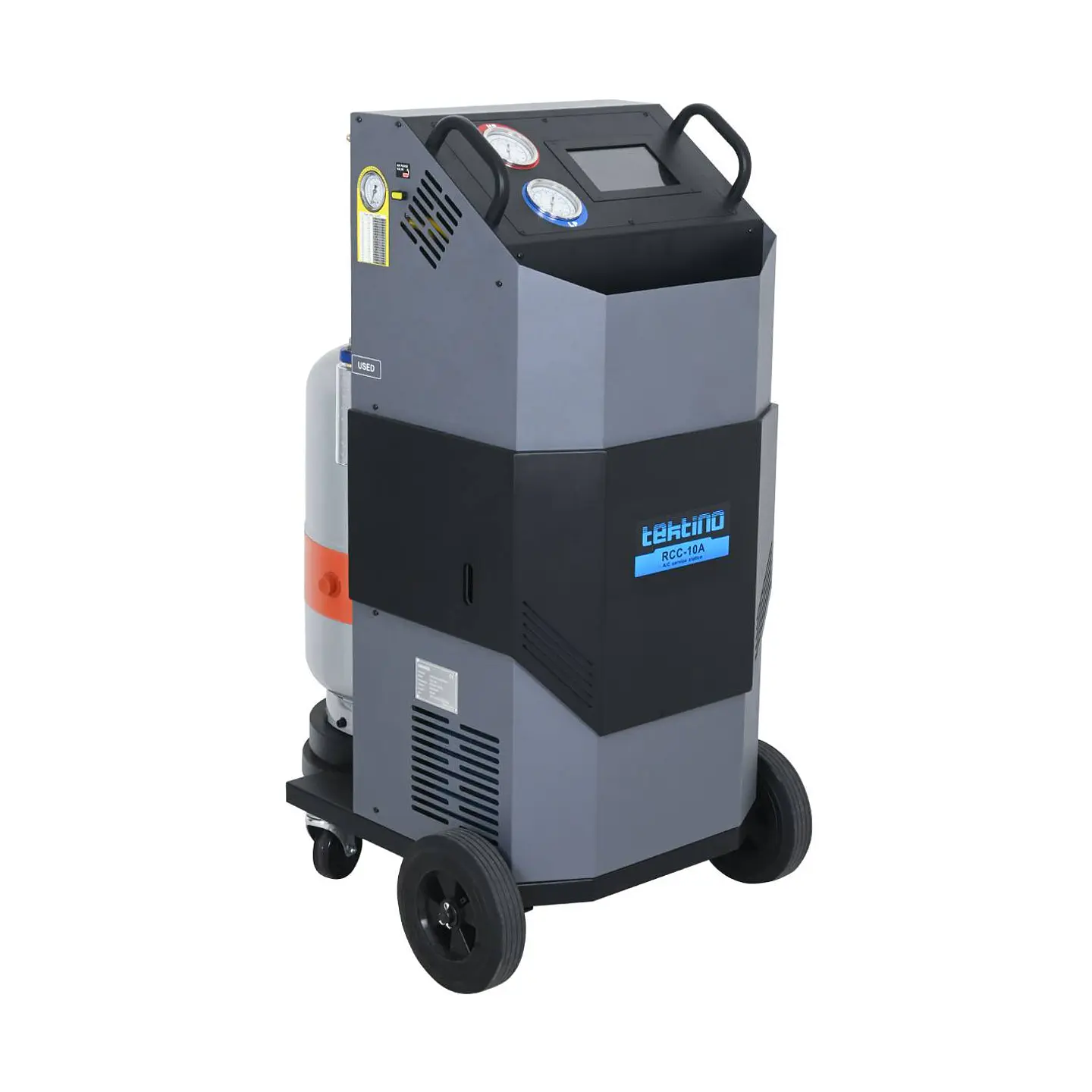 Equipo de recarga y reciclado de aire acondicionado para buses Tektino RCC-10A 3