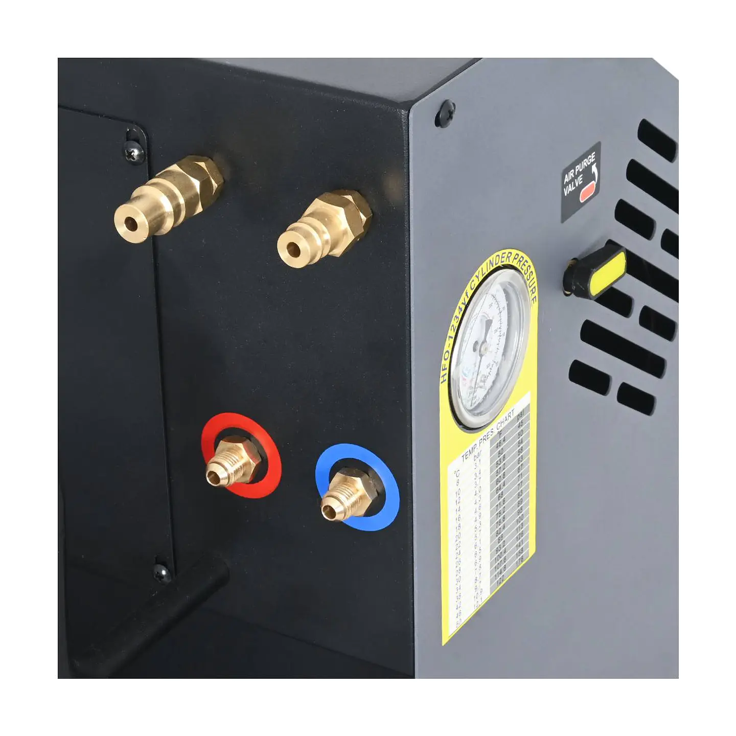 Equipo de recarga y reciclado de aire acondicionado para buses Tektino RCC-10A 9
