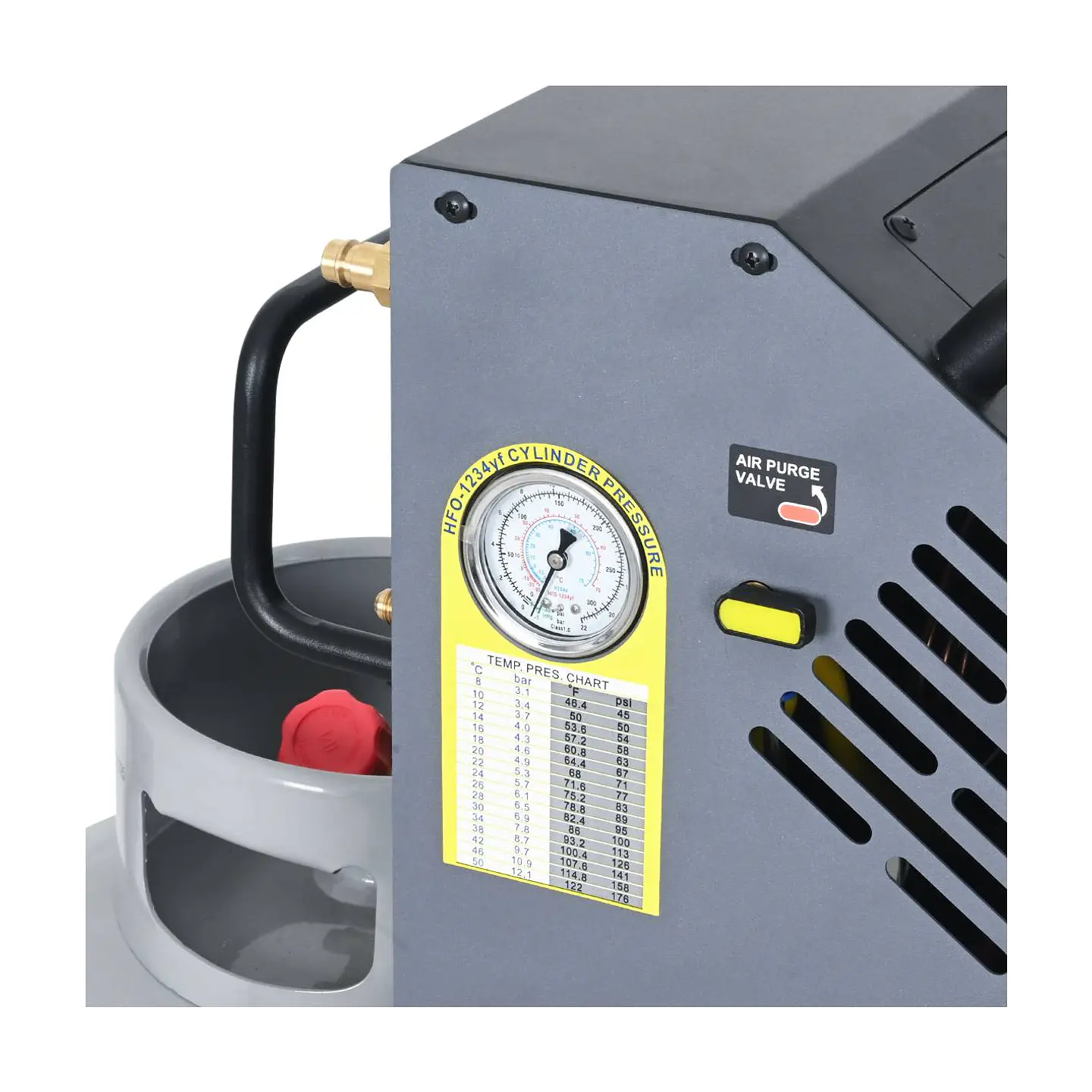 Equipo de recarga y reciclado de aire acondicionado para buses Tektino RCC-10A 10