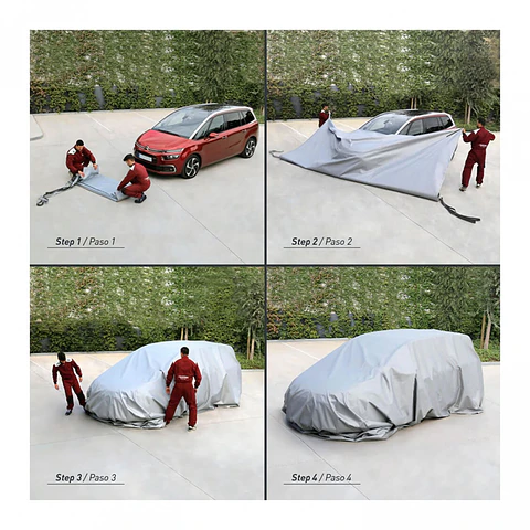 Manta ignífuga para autos Martech Car SP800141, 9 x 6 m