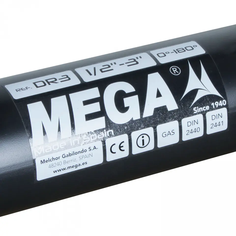 Curvadora de tubos Mega DR3, hasta 3 pulgadas 9