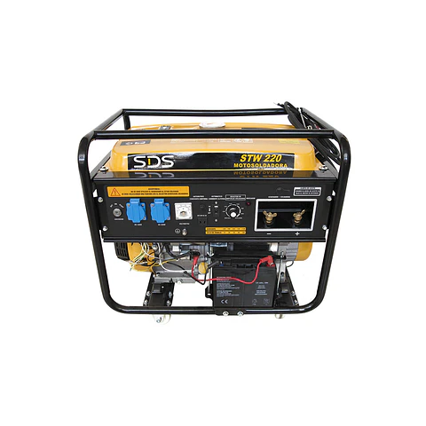 Motosoldadora a gasolina SDS Power STW220, 220 A y 5 kW