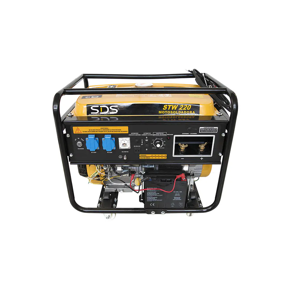 Motosoldadora a gasolina SDS Power STW220, 220 A y 5 kW 1