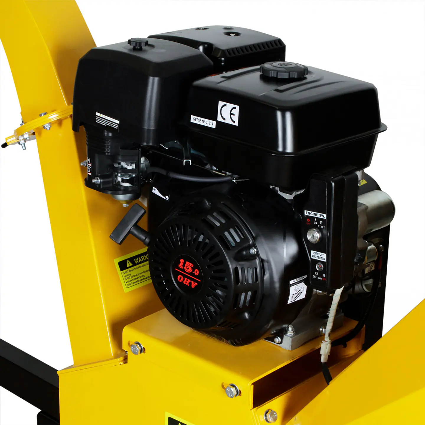 Chipeadora a gasolina SDS Power AYS8500E, 120 mm 6