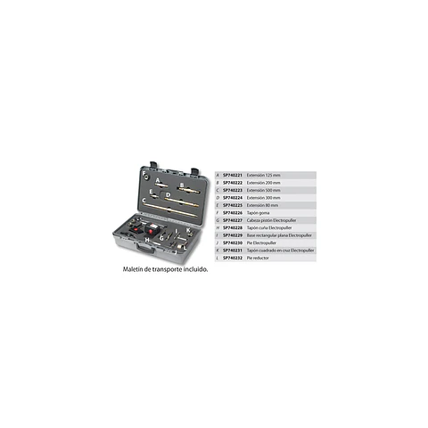 Electropuller Martech Car SP740001, 5 toneladas