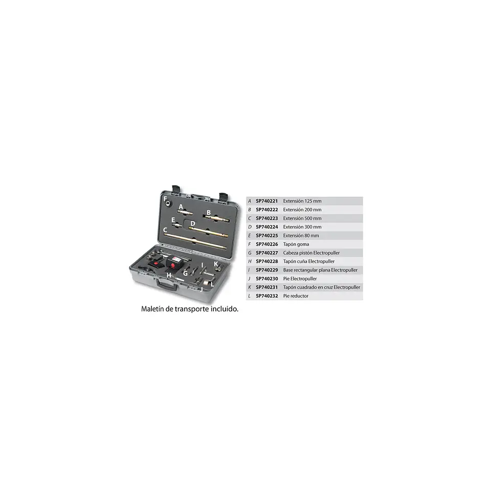 Electropuller Martech Car SP740001, 5 toneladas 2