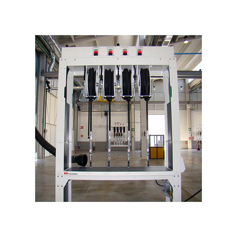 Enrollador de manguera para aceite Samoa 505224, 3/4 pulgada y 15 m