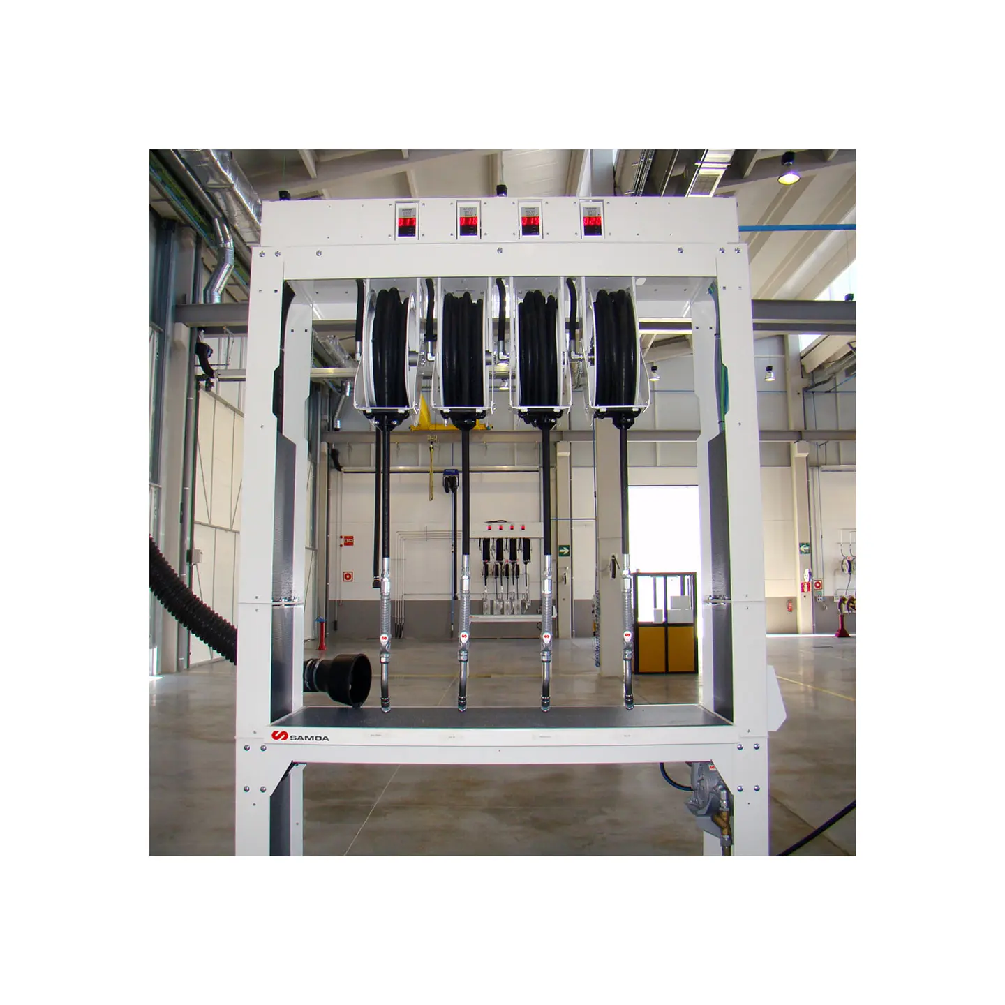 Enrollador de manguera para aceite Samoa 505224, 3/4 pulgada y 15 m 2