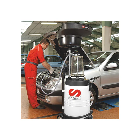 Aspirador y recogedor de aceite usado Samoa 373000, 70 litros