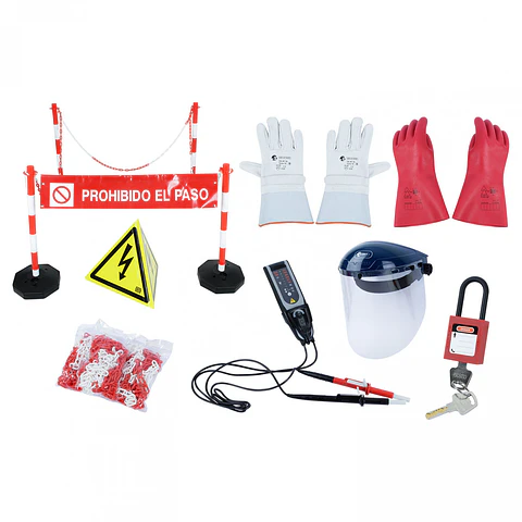 Kit de delimitación, bloqueo y señalización Martech Car SP800120