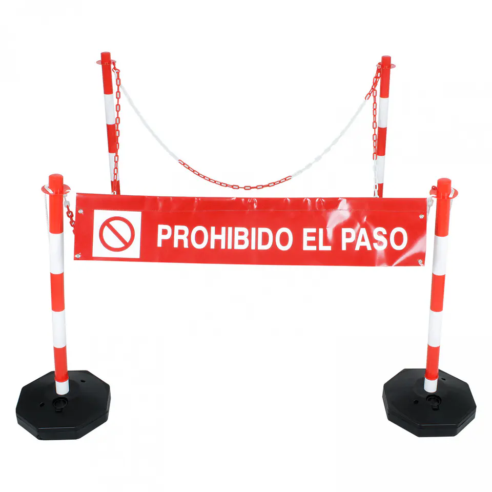 Kit de delimitación, bloqueo y señalización Martech Car SP800120 2