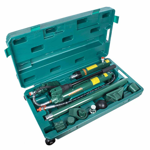 Porto power Jonnesway AE010015, 10 toneladas y 18 piezas