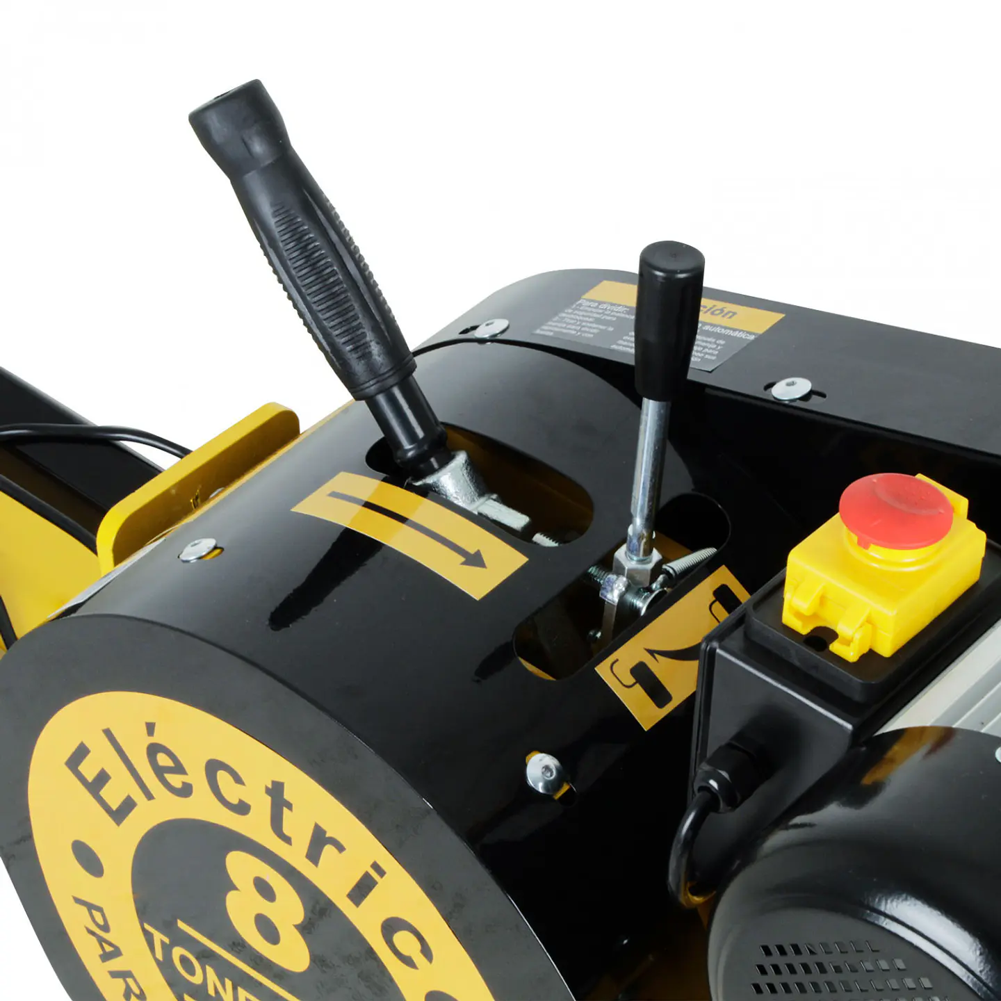 Partidor de leña Everest SK-E8T con embrague, 8 toneladas y 1.600 W 5