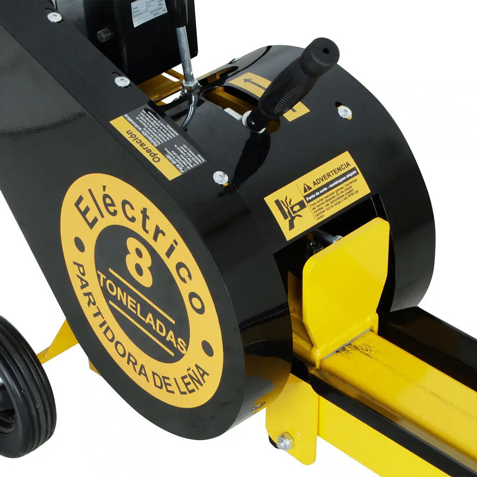 Partidor de leña Everest SK-E8T con embrague, 8 toneladas y 1.600 W 6