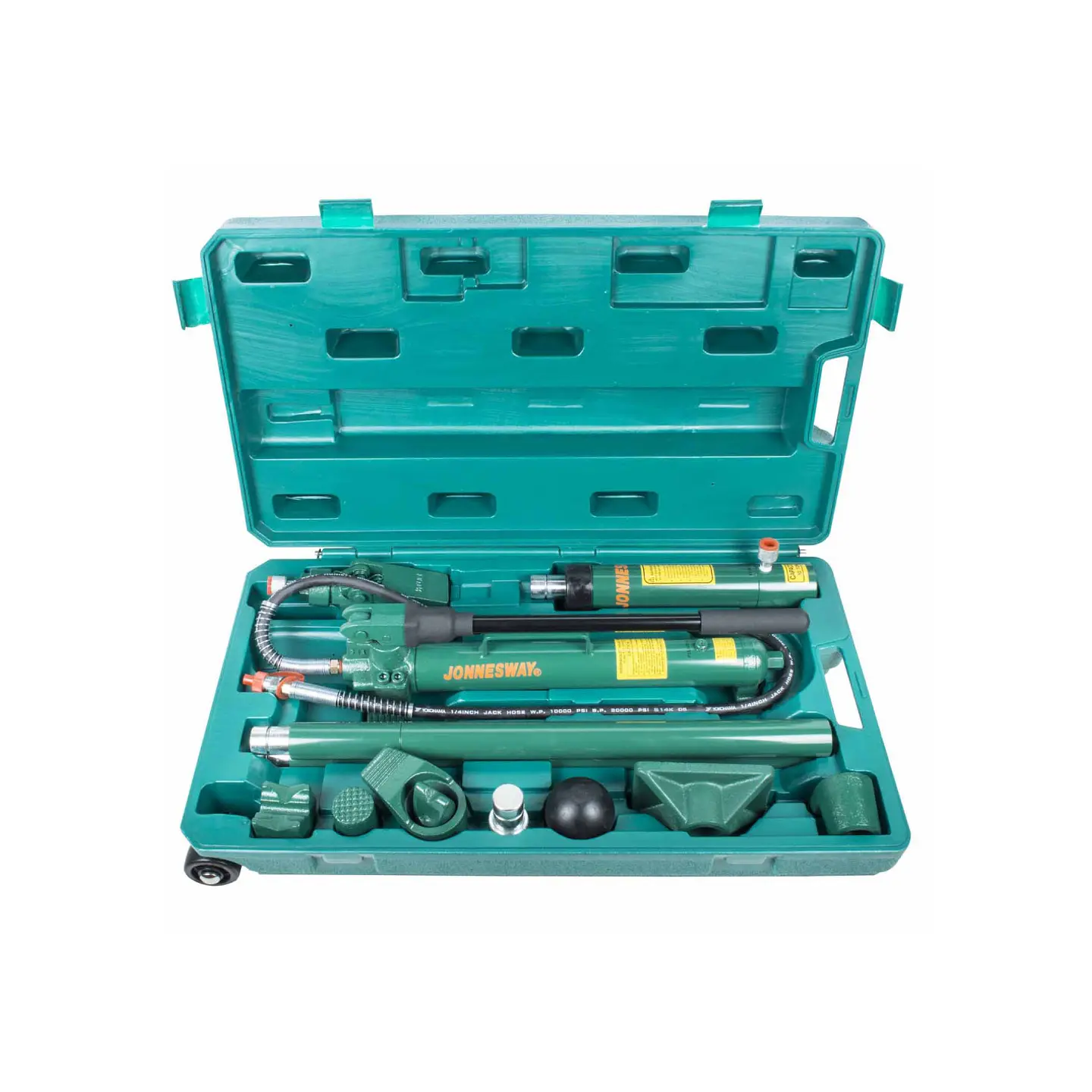 Porto power Jonnesway AE010015, 10 toneladas y 18 piezas 3