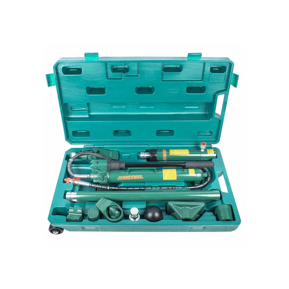 Porto power Jonnesway AE010015, 10 toneladas y 18 piezas 3