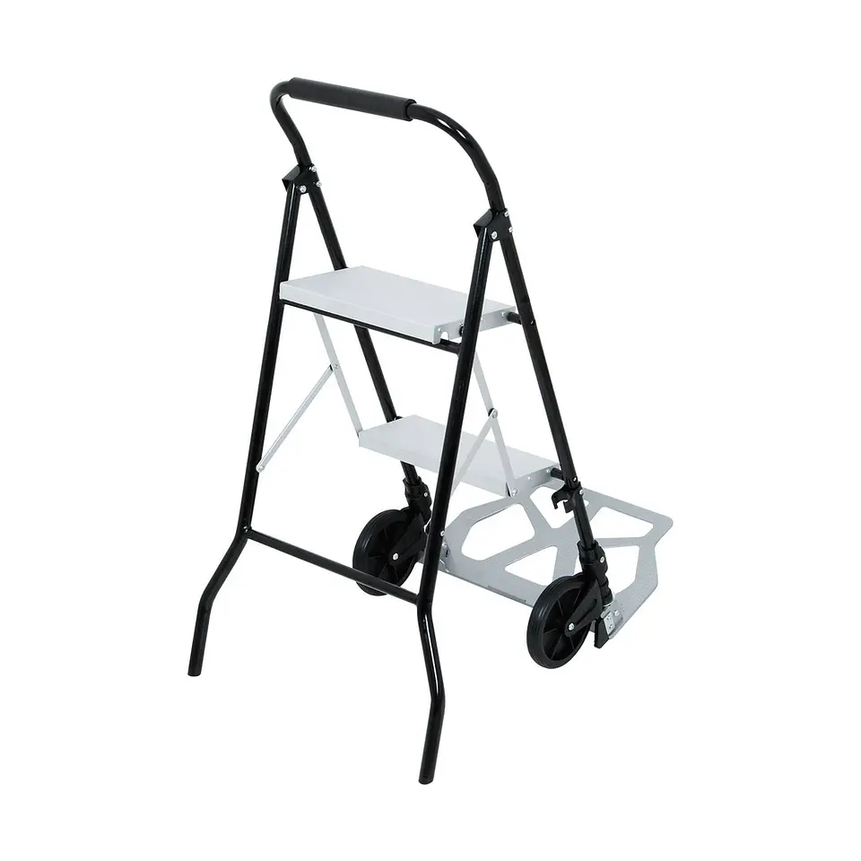 Escalera 3 peldaños y carro 2 en 1 JK-902B Everest 3