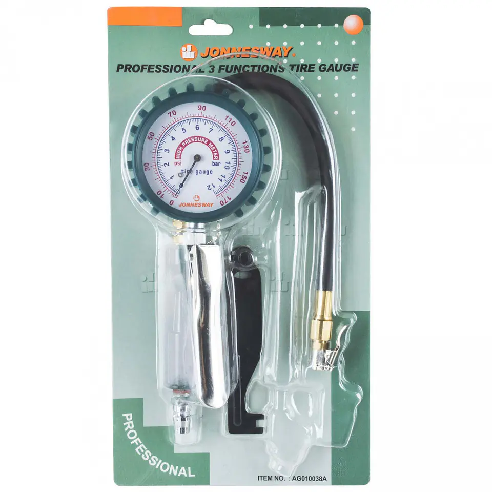 Inflador de neumáticos Jonnesway AG010038A – manguera de 375 mm 1