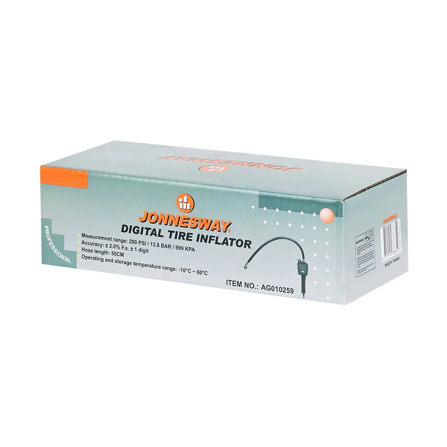 Inflador digital de neumáticos Jonnesway AG010259 8