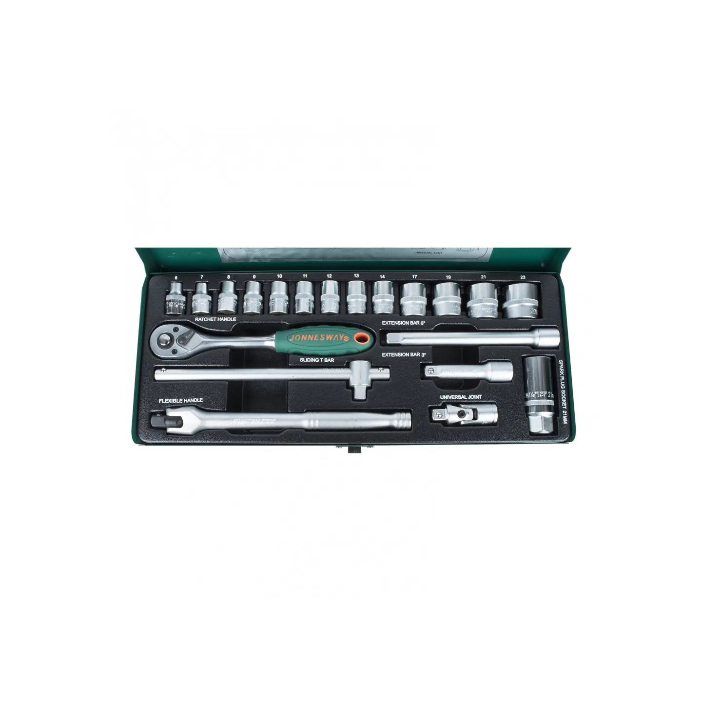 Juego de dados Jonnesway S04H3120S – 3/8