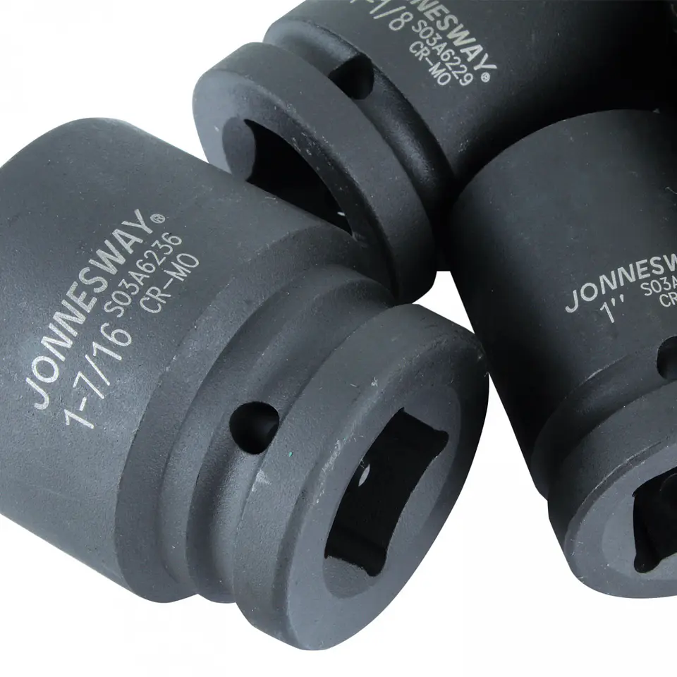 Juego de dados de impacto Jonnesway S03A6208S – 3/4