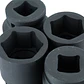 Juego de dados de impacto Jonnesway S03A6208S – 3/4