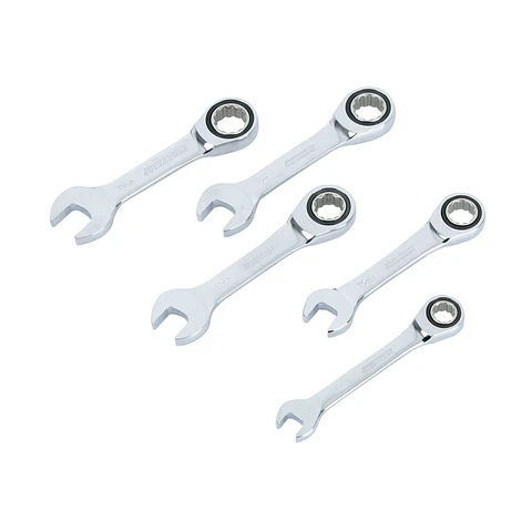 Juego de llaves punta corona con chicharra de palma Jonnesway W51110S – 10 piezas