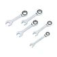 Juego de llaves punta corona con chicharra de palma Jonnesway W51110S – 10 piezas - Miniatura 2