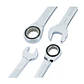 Juego de llaves punta corona con chicharra de palma Jonnesway W51110S – 10 piezas - Miniatura 3