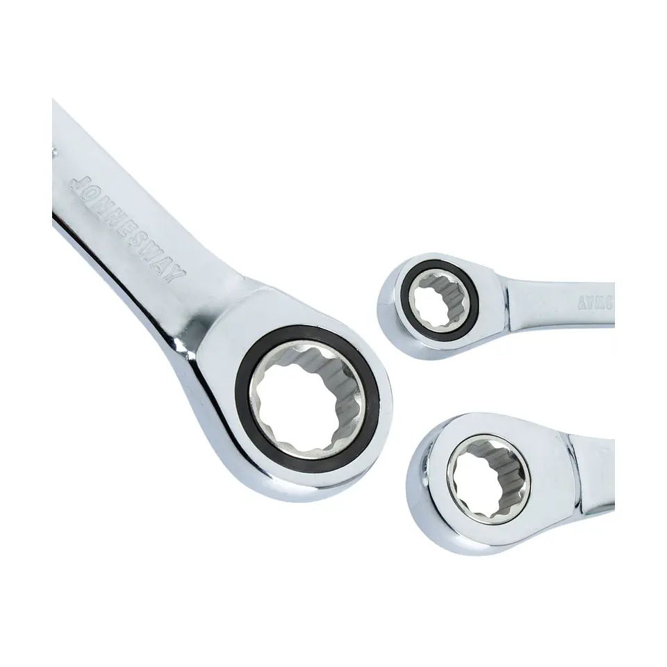 Juego de llaves punta corona con chicharra de palma Jonnesway W51110S – 10 piezas 4