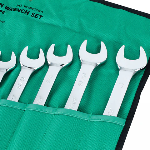 Juego de llaves punta corona Jonnesway W26411SA – 11 piezas en pulgadas
