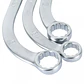 Juego de llaves corona corona curvas Jonnesway W65A105S – 5 piezas - Miniatura 3