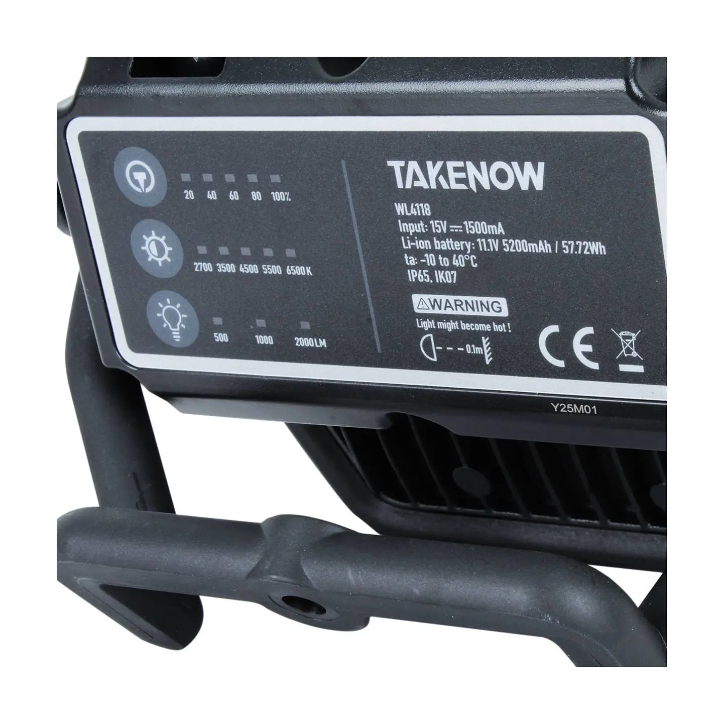 Foco LED portátil Takenow WL4118 – 2.000 lúmenes 6
