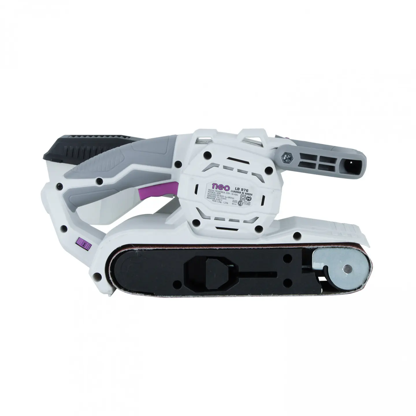 Lijadora de banda NEO LB 976 – 900 W, 3 x 21 pulgadas 3