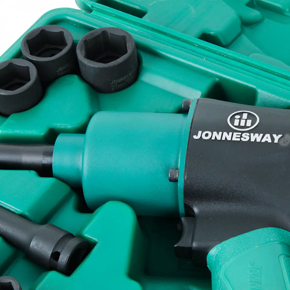 Kit de llave de impacto Jonnesway JAI1044LK – cuadrante 1/2 pulgada 12
