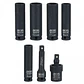 Kit de llave de impacto Jonnesway JAI-1232K – 1/4 pulgada - Miniatura 3